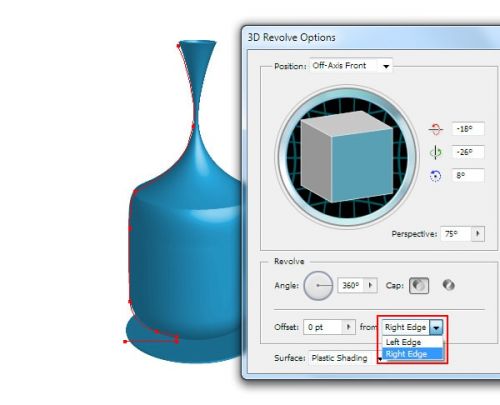 آموزش مدلسازی سه بعدی در ایلوستریتور